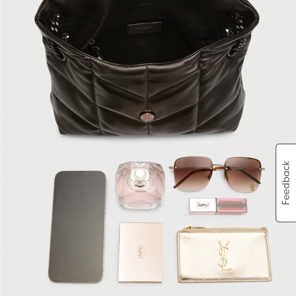 YSL emerald green velvet bag. Small - Picture 14 of 16